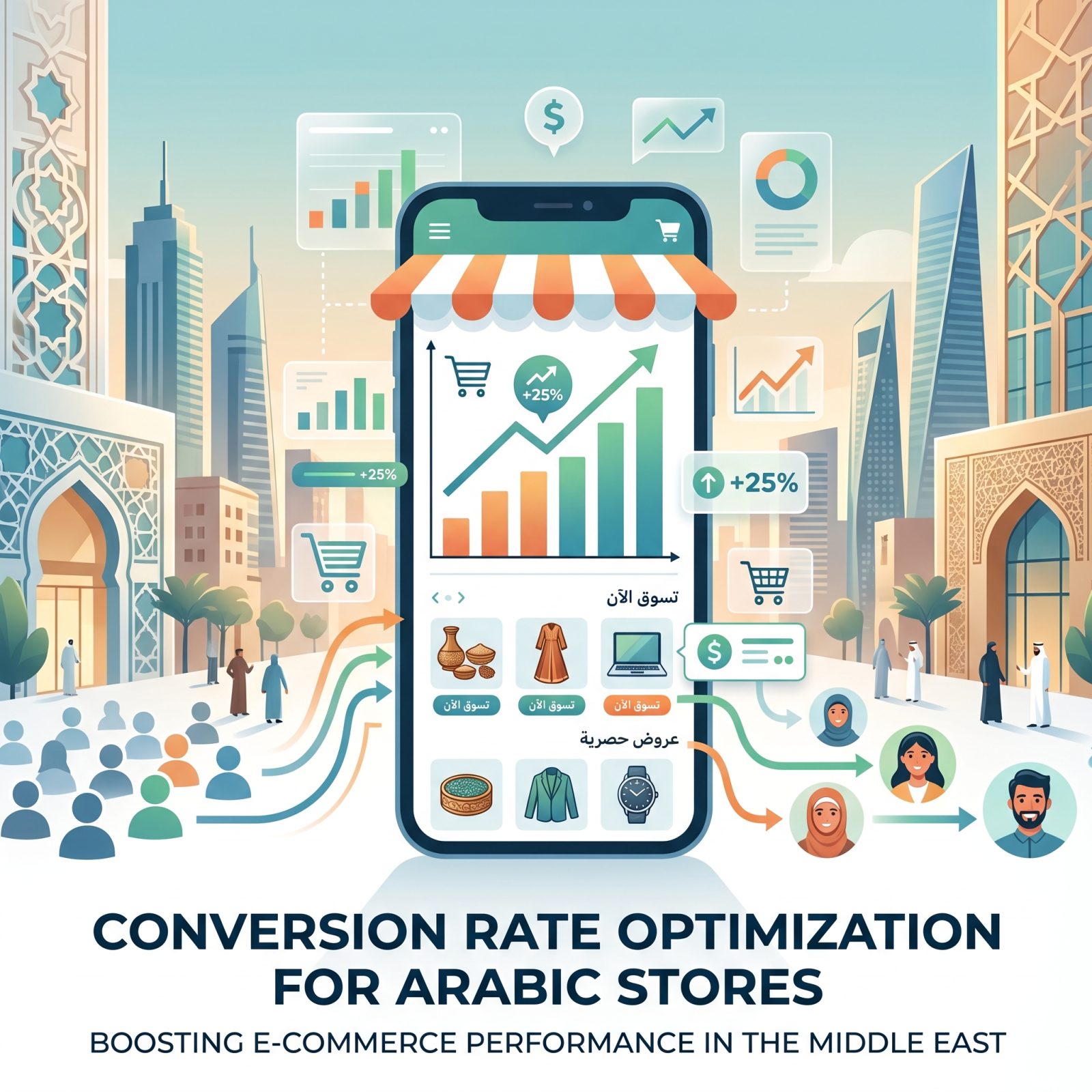 Conversion Rate Optimization for Arabic Stores