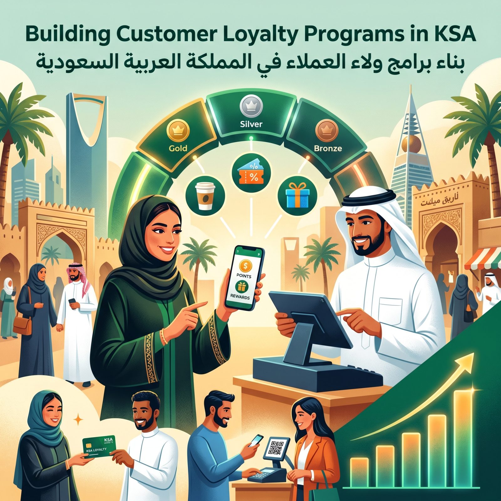 بناء برامج ولاء العملاء في السعودية