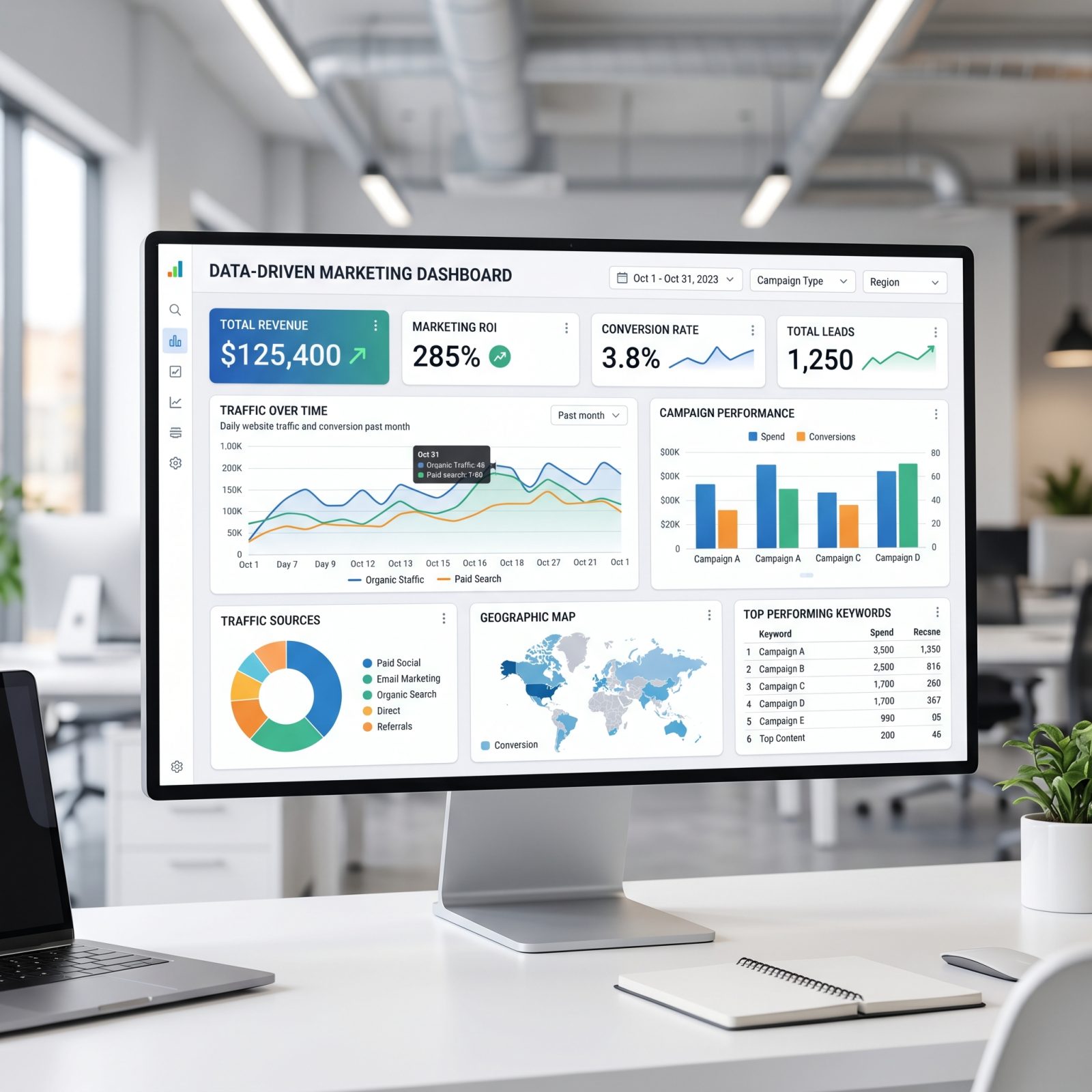 Building a Data-Driven Marketing Dashboard