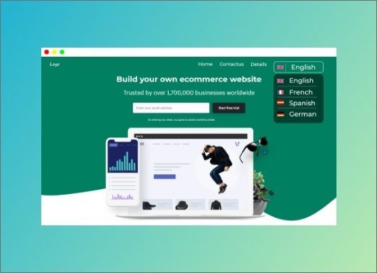 Multilingual Websites: Serving Arabic and English Users in