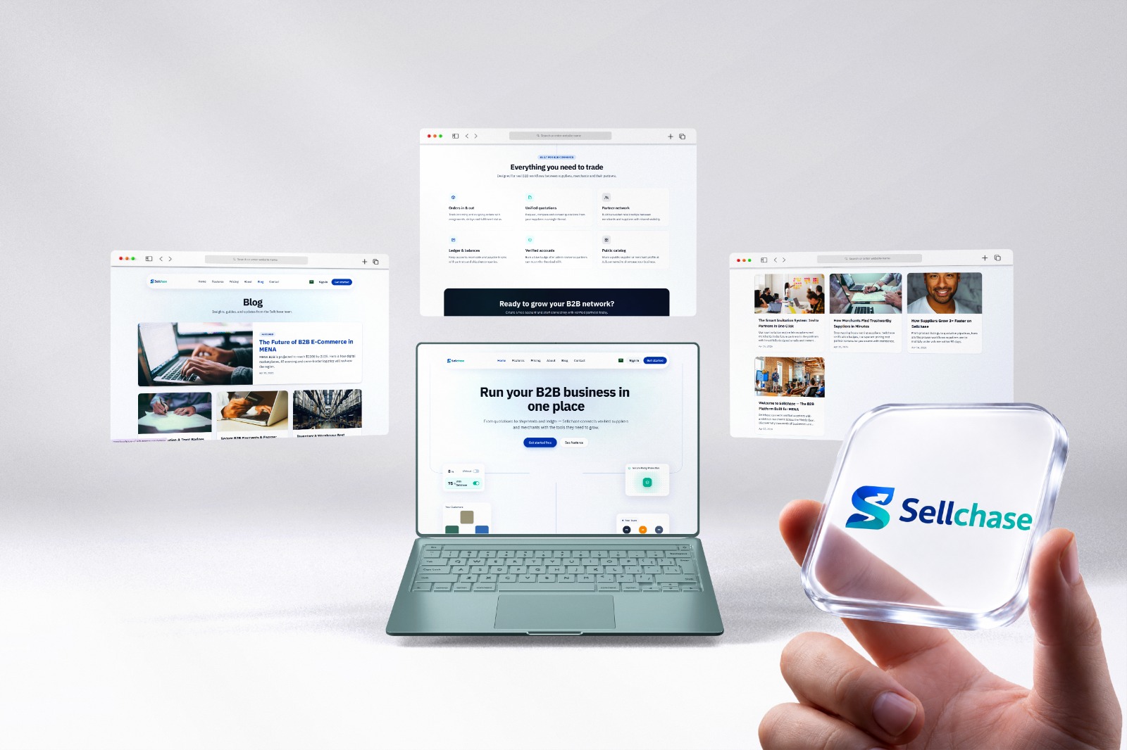 Sellchase — B2B business in one place